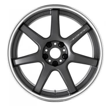 Легкосплавний диск 19" Work Wheels Work Emotion T7R-2P Step Rim 19x9,5 BLANK матовий графіт (MGM) - фото My Tuning Lab