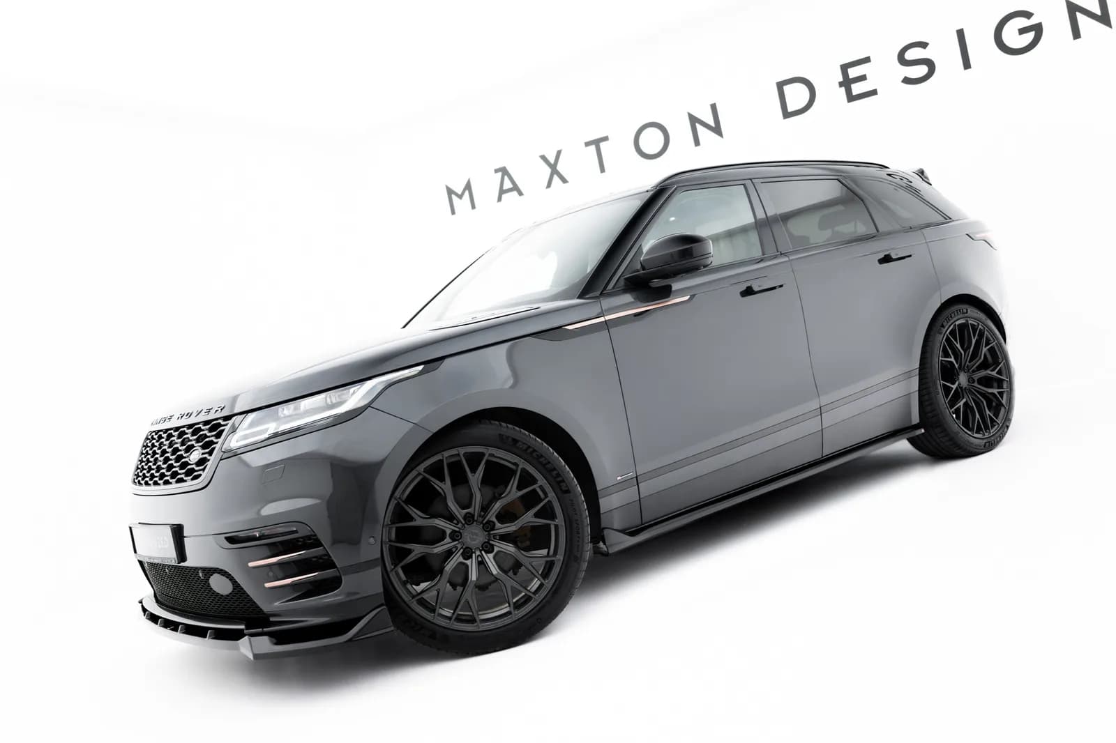 Накладки на пороги Maxton Land Rover Range Rover Velar R-Dynamic Mk1 - фото My Tuning Lab