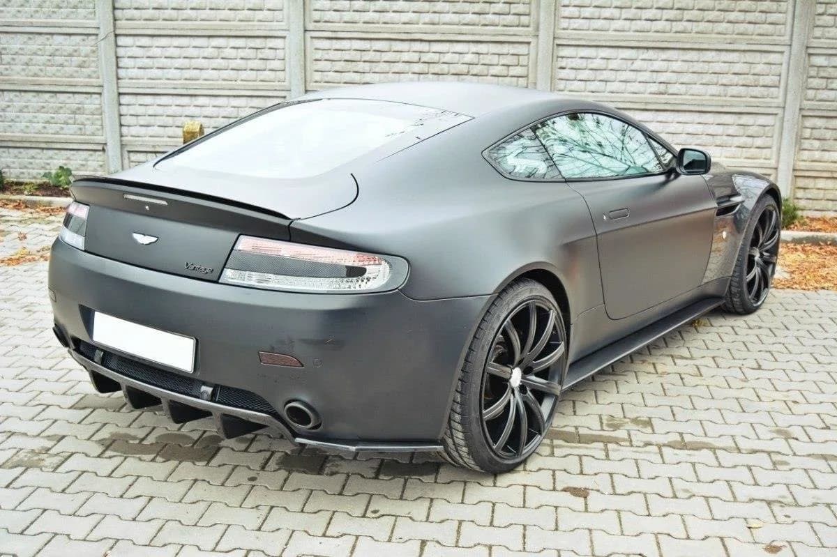 Задні сплітери boczne Maxton Aston Martin V8 Vantage (чорний глянець) - фото My Tuning Lab