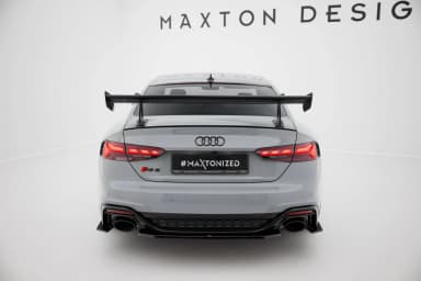 Karbonowy Spoiler Z Górnymi Mocowaniami Maxton Audi A5 / A5 S-Line / S5 / RS5 Coupe F5 / F5 Facelift - фото My Tuning Lab
