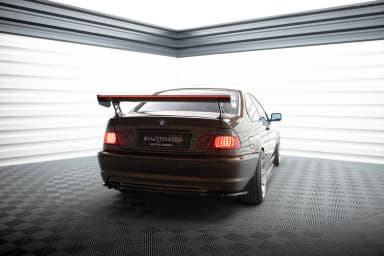 Karbonowy Spoiler Z Zewnętrznymi Wspornikami + LED Maxton BMW 3 Coupe E46 - фото My Tuning Lab
