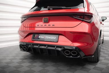 Задня накладка Maxton Cupra Leon Hatchback Mk1 - фото My Tuning Lab