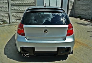 Задні сплітери boczne Maxton BMW 1 E87 Standard/M-Performance (чорний глянець) - фото My Tuning Lab