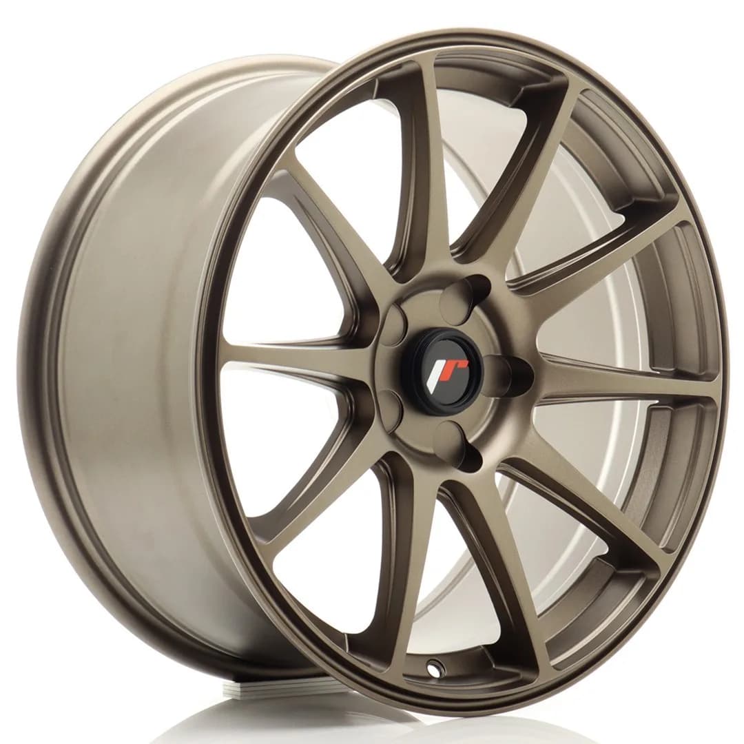 Легкосплавний диск 18" Japan Racing JR11 18x8,5 ET40 5x112 Matt бронза - фото My Tuning Lab