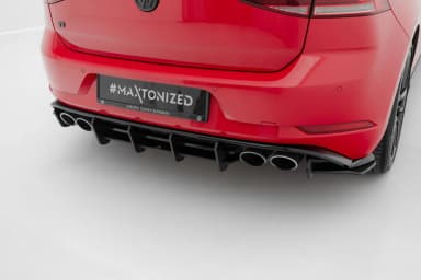 Задній дифузор Street Pro Maxton Volkswagen Golf R Mk7 Facelift - фото My Tuning Lab