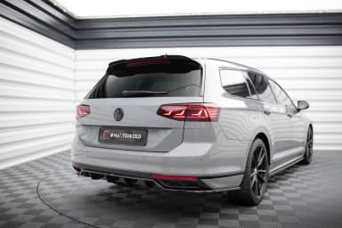 Задній сплітер (Z Dyfuzorem) Maxton Volkswagen Passat R-Line B8 Facelift - фото My Tuning Lab