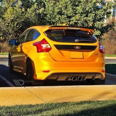 Задня накладка Maxton Ford Focus ST Mk3 (RS Look) - фото My Tuning Lab