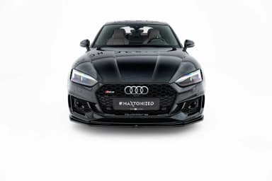 Передній сплітер V.2 Maxton Audi RS5 Coupe / Sportback F5 - фото My Tuning Lab