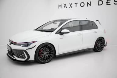 Накладки на пороги V.1 Maxton Volkswagen Golf GTI / GTE / GTI Clubsport / GTD / R-Line Mk8 - фото My Tuning Lab