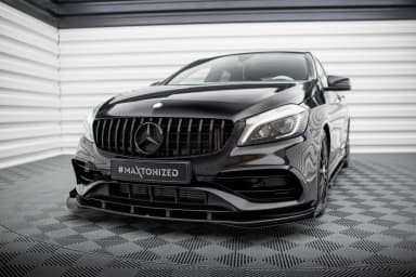 Front Flaps Maxton Mercedes-Benz A AMG-Line W176 Facelift - фото My Tuning Lab