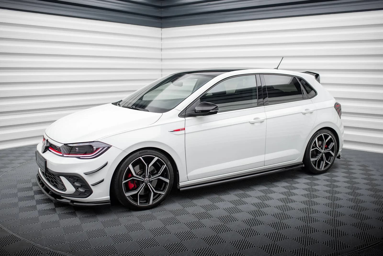 Комплект сплітерів Maxton Volkswagen Polo GTI Mk6 Facelift - фото My Tuning Lab