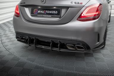 Задній дифузор Street Pro Maxton Mercedes-AMG C63 Sedan / Estate W205 Facelift - фото My Tuning Lab