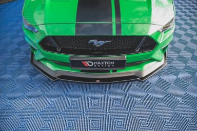 Передній сплітер V.2 + Flaps Maxton Ford Mustang GT Mk6 Facelift - фото My Tuning Lab