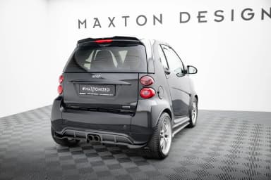 Задній сплітер (Z Dyfuzorem) Maxton Brabus Smart Fortwo C451 Facelift - фото My Tuning Lab