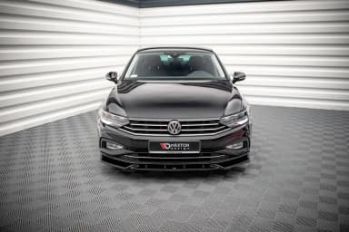 Передній сплітер V.2 Maxton Volkswagen Passat B8 Facelift - фото My Tuning Lab