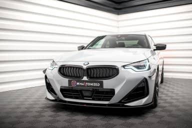 Передній сплітер Street Pro Maxton BMW 2 Coupe M-пакет / M240i G42 - фото My Tuning Lab