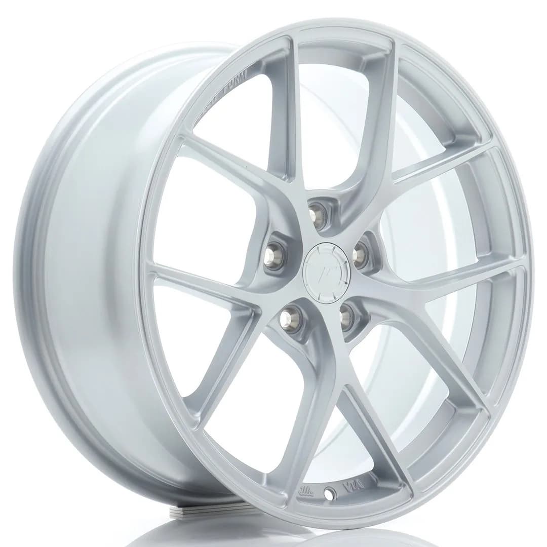 Легкосплавний диск 18" Japan Racing SL01 18x8 ET40 5x112 Matt срібний - фото My Tuning Lab