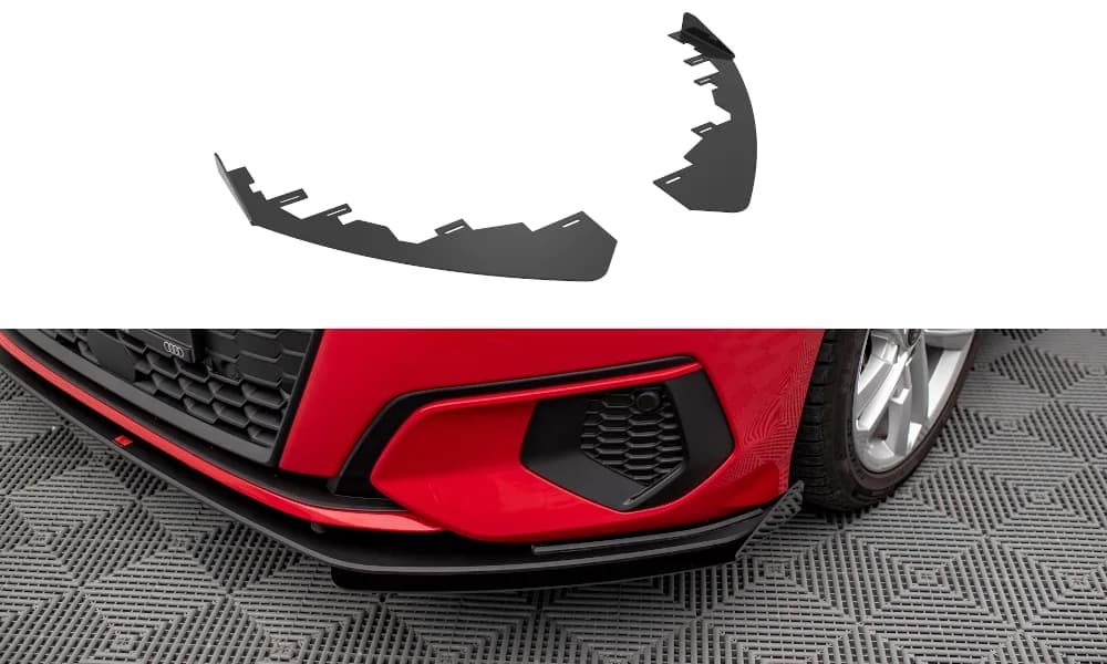 Front Flaps Maxton Audi A3 8Y - фото My Tuning Lab