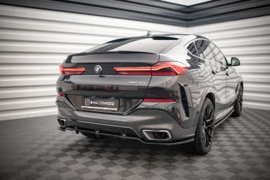 Задній сплітер (Z Dyfuzorem) V.2 Maxton BMW X6 M-пакет G06 - фото My Tuning Lab
