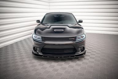 Передній сплітер V.1 Maxton Dodge Charger SRT Mk7 Facelift - фото My Tuning Lab
