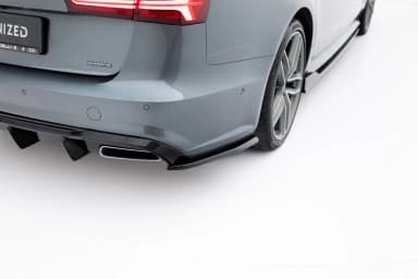 Задні сплітери Boczne V.3 Maxton Audi S6 / A6 S-Line / A6 C7 FL - фото My Tuning Lab