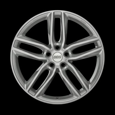 Легкосплавний диск 20" BBS SX 20x9 ET38 5x108 Brilliant срібний - фото My Tuning Lab