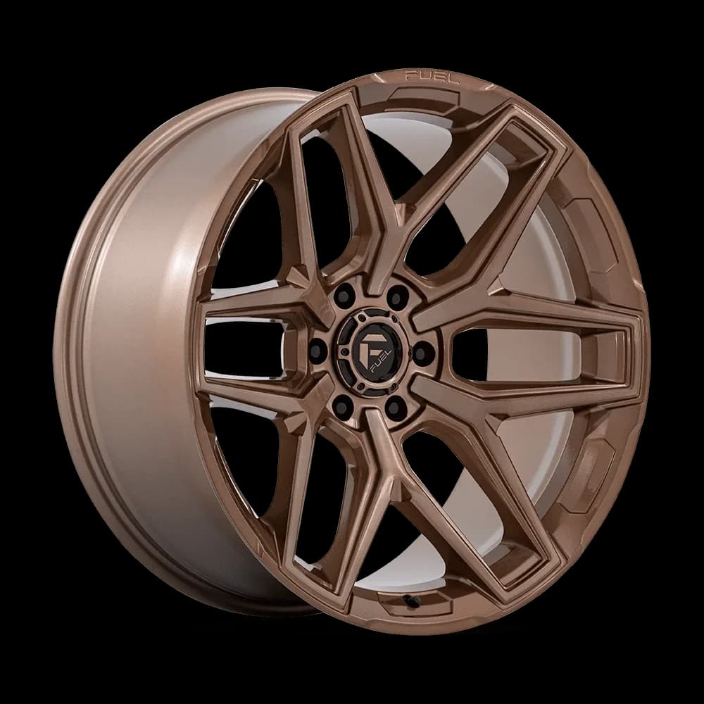Легкосплавний диск 20" Fuel FLUX 20x8,5 ET45 6x139,7 платинова бронза - фото My Tuning Lab