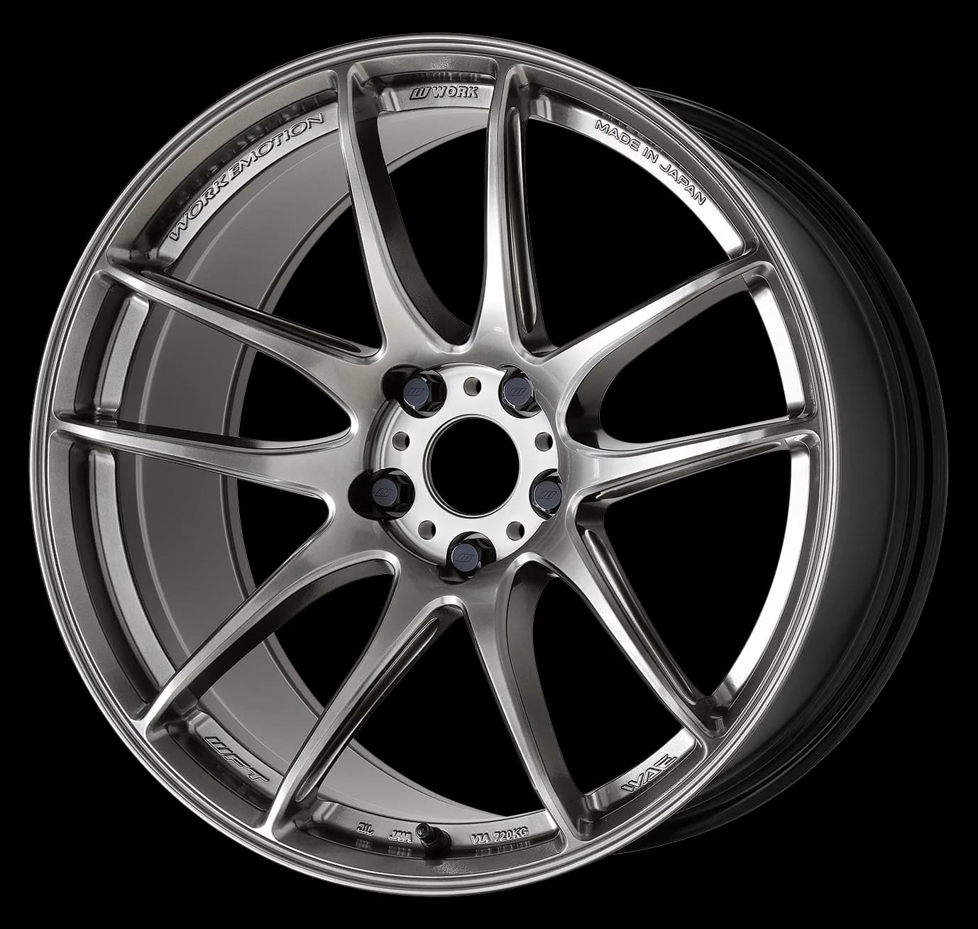 Легкосплавний диск 17" Work Wheels Emotion CR Shigoku 17x7 BLANK Glow графіт (GGM) - фото My Tuning Lab