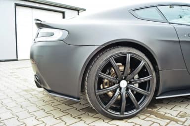 Задні сплітери boczne Maxton Aston Martin V8 Vantage (чорний глянець) - фото My Tuning Lab