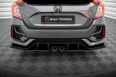 Задні сплітери Boczne Street Pro V.1 Maxton Honda Civic Sport Mk 10 Facelift - фото My Tuning Lab