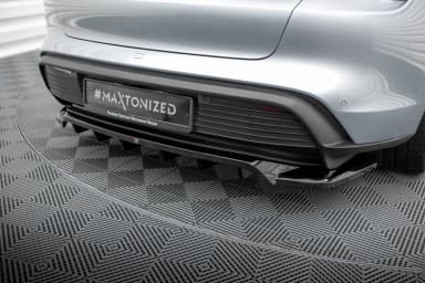 Задній сплітер (Z Dyfuzorem) Maxton Porsche Taycan / Taycan 4 / Taycan 4S / Taycan GTS Mk1 - фото My Tuning Lab