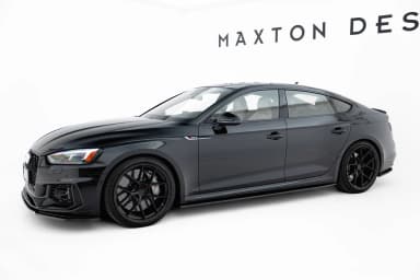 Накладки на пороги Maxton Audi RS5 Sportback F5 - фото My Tuning Lab