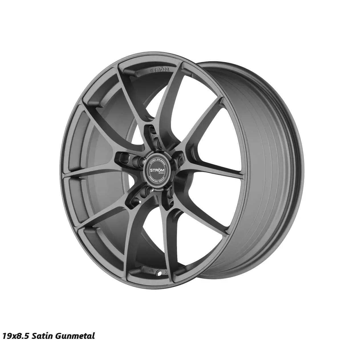Легкосплавний диск 19" Strom STR-F1 19x8,5 ET45 5x112 сатиновий графіт - фото My Tuning Lab