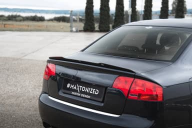 Продовження спойлера Maxton Audi RS4 Sedan B7 - фото My Tuning Lab