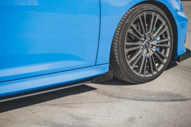 Накладки на пороги Racing Durability + Flaps Maxton Ford Focus RS Mk3 - фото My Tuning Lab