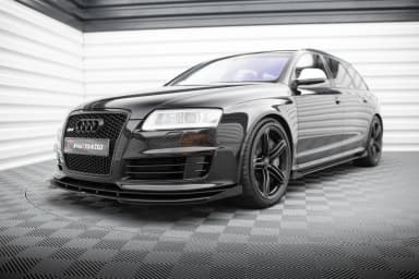 Front Flaps Maxton Audi RS6 Avant C6 - фото My Tuning Lab