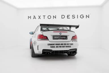 Karbonowy Spoiler Z Wewnętrznymi Wspornikami V.2 Maxton BMW 1 M E82 - фото My Tuning Lab