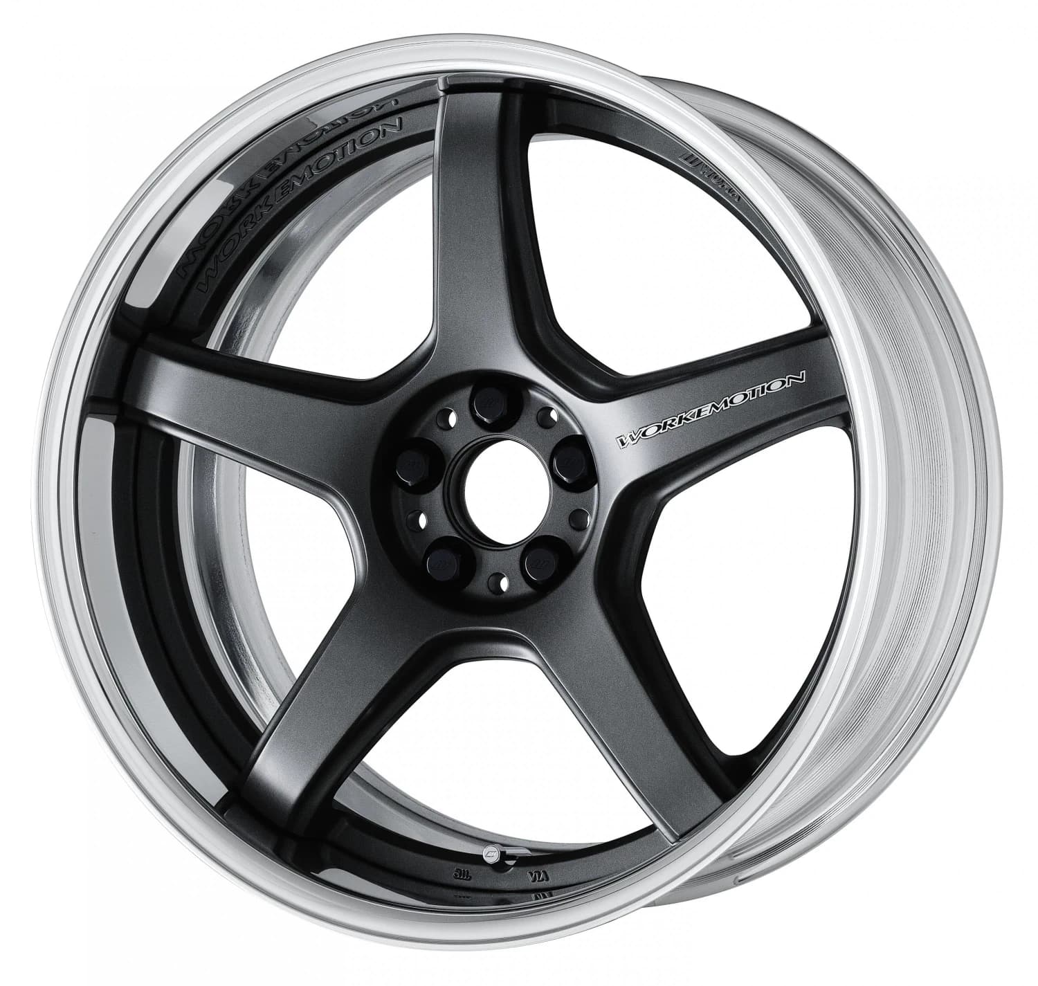 Легкосплавний диск 19" Work Wheels Work Emotion T5R-2P 19x10,5 BLANK матовий графіт (MGM) - фото My Tuning Lab