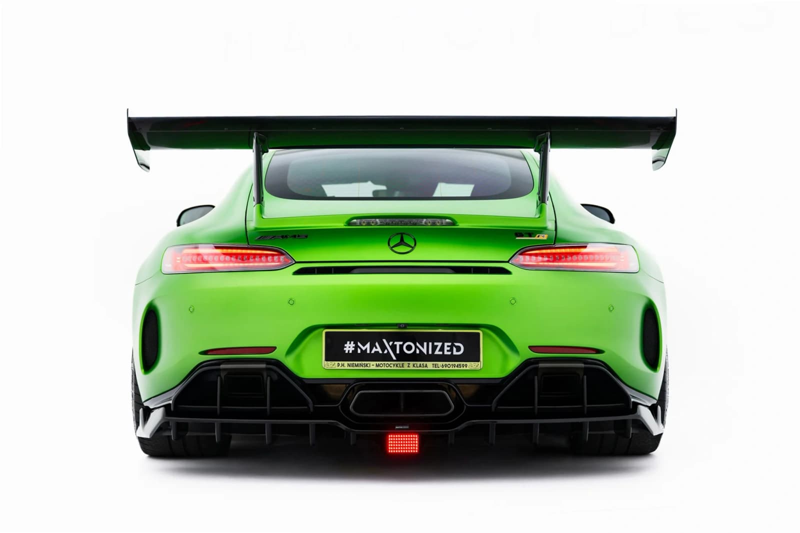 Karbonowy Spoiler Maxton Mercedes-AMG GTR C190 Facelift - фото My Tuning Lab