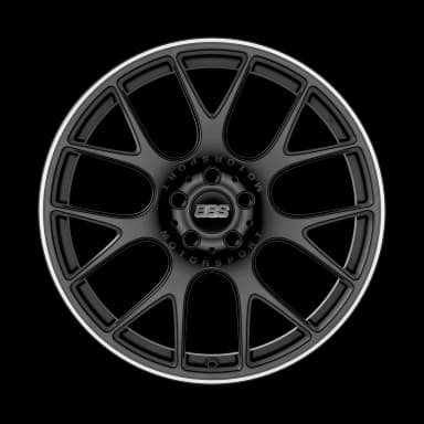 Легкосплавний диск 20" BBS CH-R 20x9 ET24 5x120 чорний сатиновий - фото My Tuning Lab