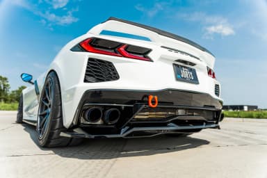 Задній сплітер Maxton Chevrolet Corvette C8 - фото My Tuning Lab