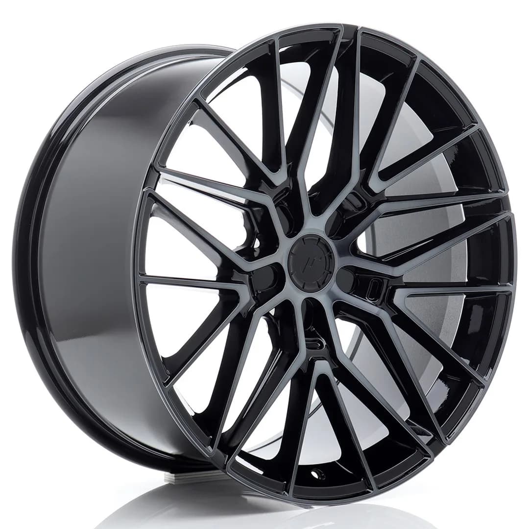 Легкосплавний диск 20" Japan Racing JR38 20x10 ET45 5x120 чорний Machined - фото My Tuning Lab
