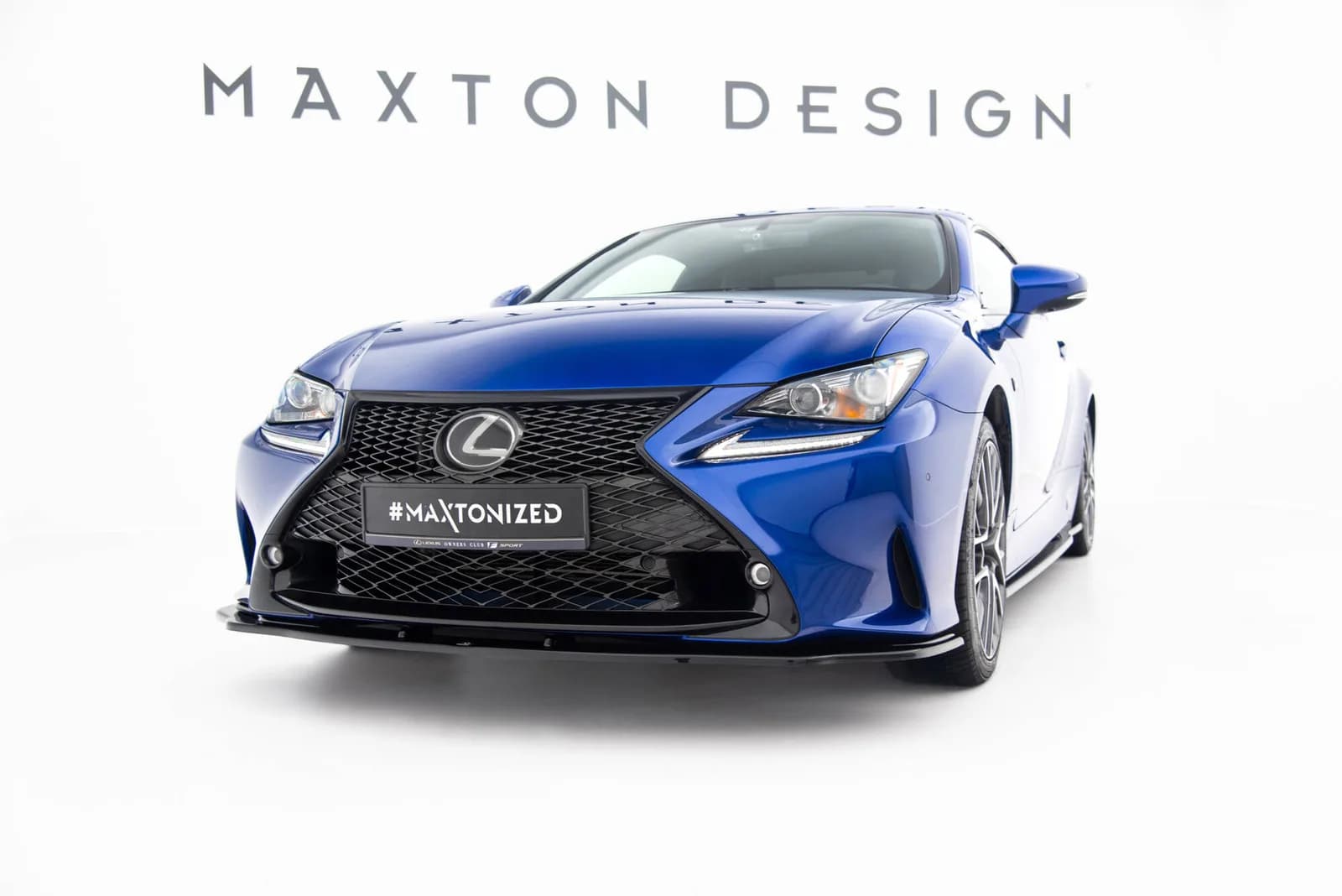 Передній сплітер V.2 Maxton Lexus RC Mk1 - фото My Tuning Lab