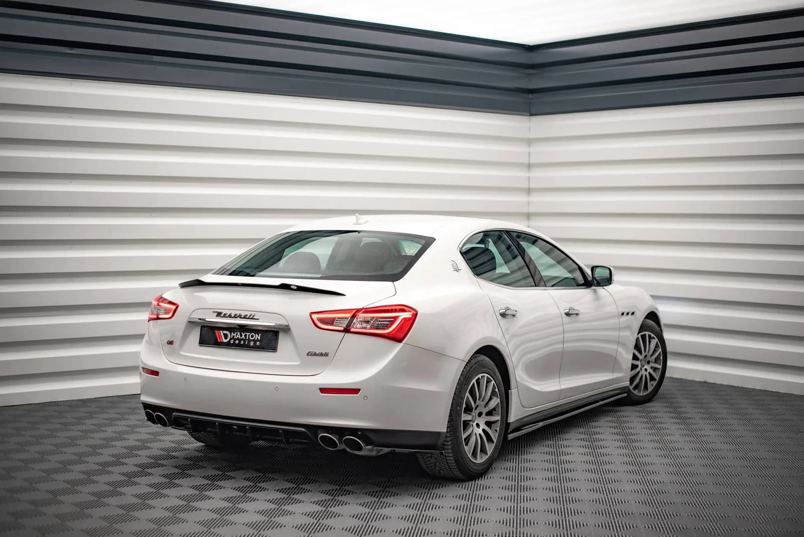 Накладки на пороги Maxton Maserati Ghibli Mk3 - фото My Tuning Lab