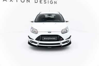 Передній сплітер Maxton Racing V2 Ford Focus ST MK3 - фото My Tuning Lab