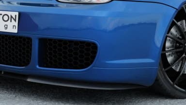 Передній сплітер Maxton (Cupra Look) VW Golf IV R32 (чорний глянець) - фото My Tuning Lab