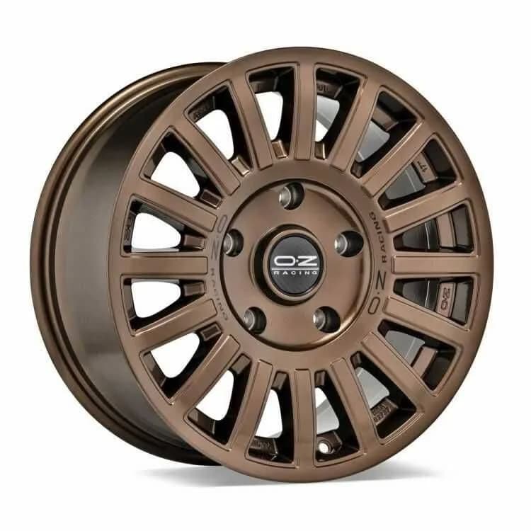 Легкосплавний диск 17" OZ Rally Raid 17x8 ET35 5x120 глянцева бронза - фото My Tuning Lab