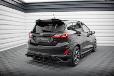 Задня накладка Racing Durability + Flaps Maxton Ford Fiesta Mk8 ST - фото My Tuning Lab
