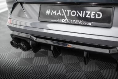 Задня накладка V.3 + Końcówki Вихлопu Maxton Cupra Formentor VZ Mk1 - фото My Tuning Lab