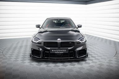 Передній сплітер Street Pro V.1 + Flaps Maxton BMW M2 G87 - фото My Tuning Lab